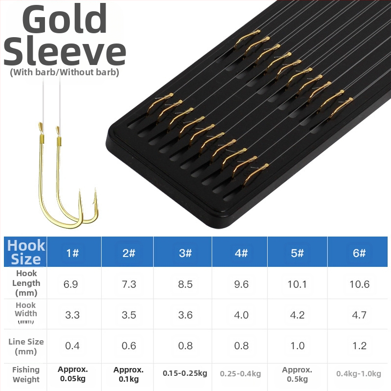 Upes makšķerēšanai – sublīnijas dubultais āķis, 1–10 āķi, āķa kategorija