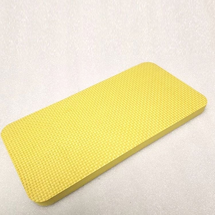 Μάτ γιόγκα με μαξιλάρι γονάτου και μαξιλάρι γονατισμού για ασκήσεις κοιλιάς, απορροφητικό κραδασμών, πολυεστέρας-βαμβάκι, πάχος 4.5