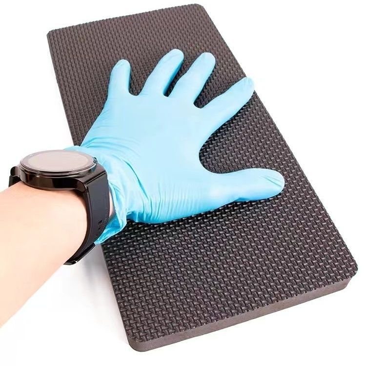 Μάτ γιόγκα με μαξιλάρι γονάτου και μαξιλάρι γονατισμού για ασκήσεις κοιλιάς, απορροφητικό κραδασμών, πολυεστέρας-βαμβάκι, πάχος 4.5