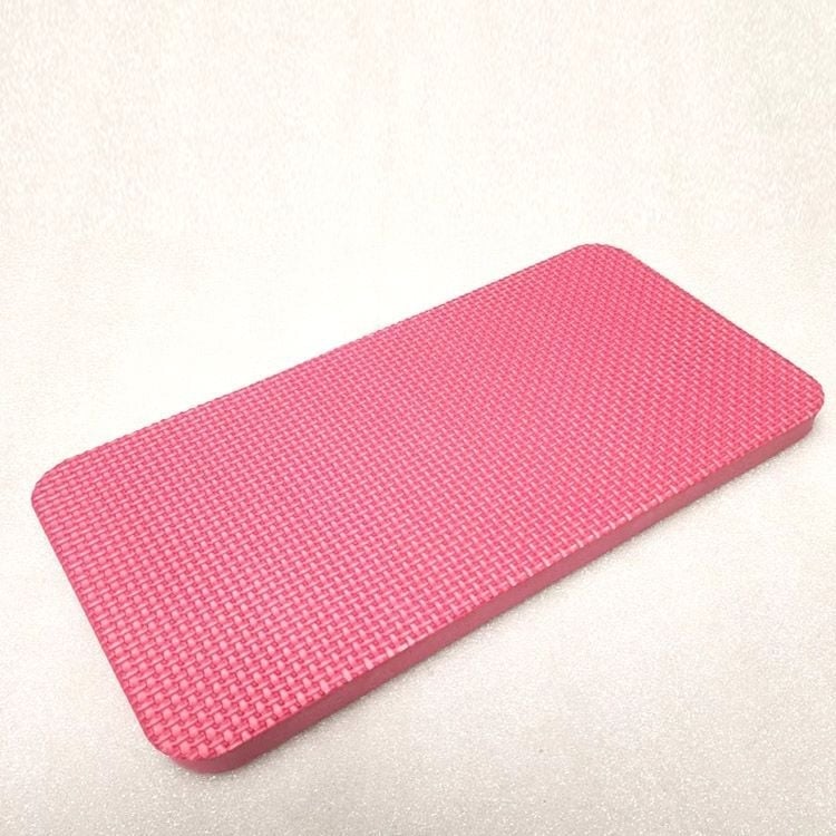 Μάτ γιόγκα με μαξιλάρι γονάτου και μαξιλάρι γονατισμού για ασκήσεις κοιλιάς, απορροφητικό κραδασμών, πολυεστέρας-βαμβάκι, πάχος 4.5