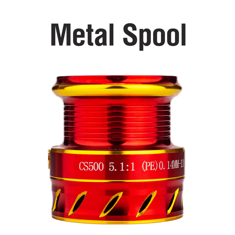 Metalni ribarski navijač, model 500, pakiranje 50 komada