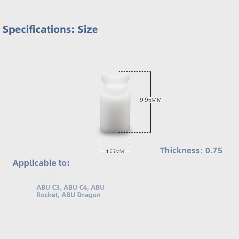 GIWNS mulineta za ribolov, bubnjasti tip — bez privatne oznake licence