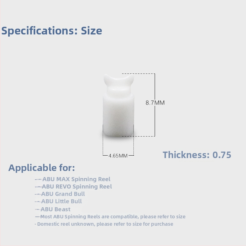 GIWNS mulineta za ribolov, bubnjasti tip — bez privatne oznake licence