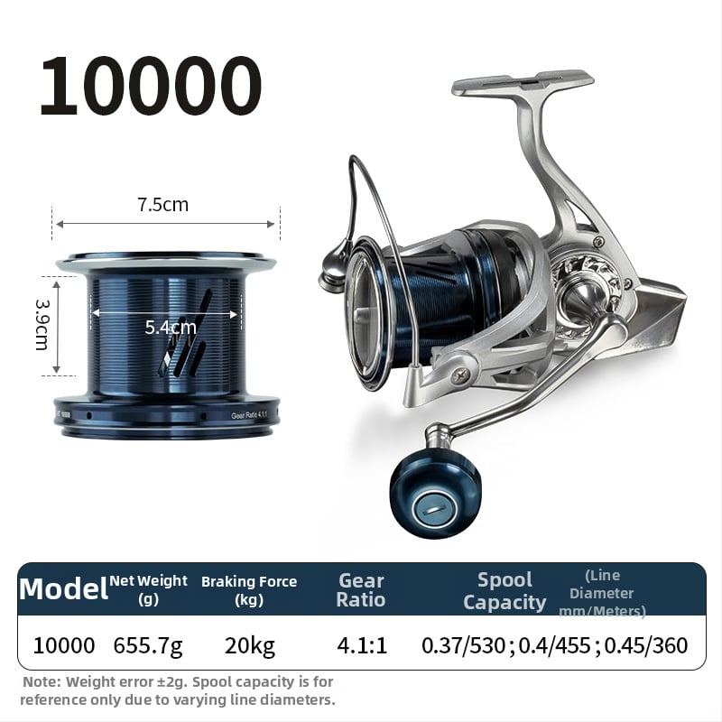 Špinning kolut za ribolov – Pool blade, ovlaštena privatna marka, kutija od 10 komada