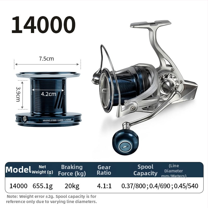 Špinning kolut za ribolov – Pool blade, ovlaštena privatna marka, kutija od 10 komada