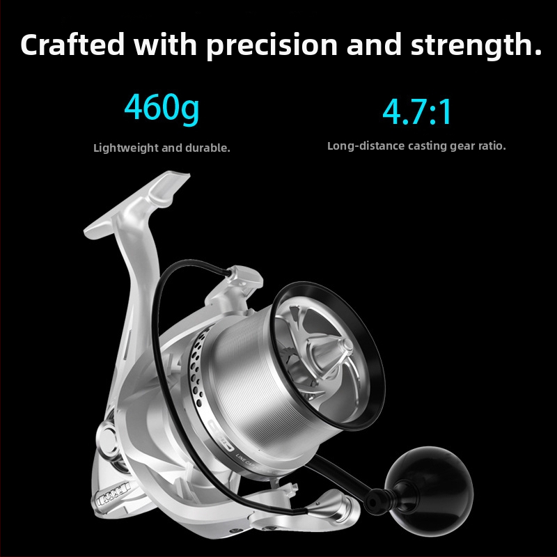 DIWA/Diva 801 White Knight spinning kolut – ležajevi od nehrđajućeg čelika, tijelo od karbonskih vlakana, težina 460 g