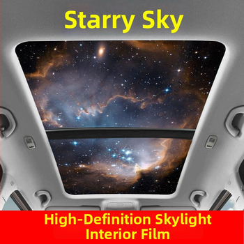 Εσωτερικό αυτοκόλλητο αυτοκινήτου για πανοραμικό ηλιοροφή – 3D θερμική μόνωση, καλλιτεχνικό μοτίβο, μαγνητική εγκατάσταση