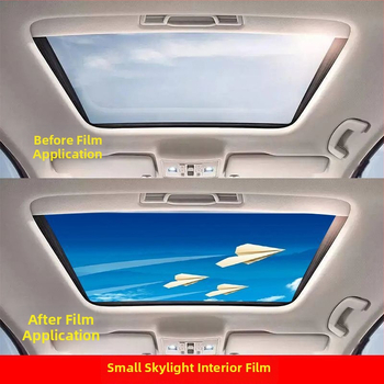 Εσωτερικό αυτοκόλλητο αυτοκινήτου για πανοραμικό ηλιοροφή – 3D θερμική μόνωση, καλλιτεχνικό μοτίβο, μαγνητική εγκατάσταση