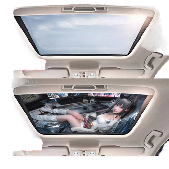 Εσωτερικό αυτοκόλλητο αυτοκινήτου για πανοραμικό ηλιοροφή – 3D θερμική μόνωση, καλλιτεχνικό μοτίβο, μαγνητική εγκατάσταση