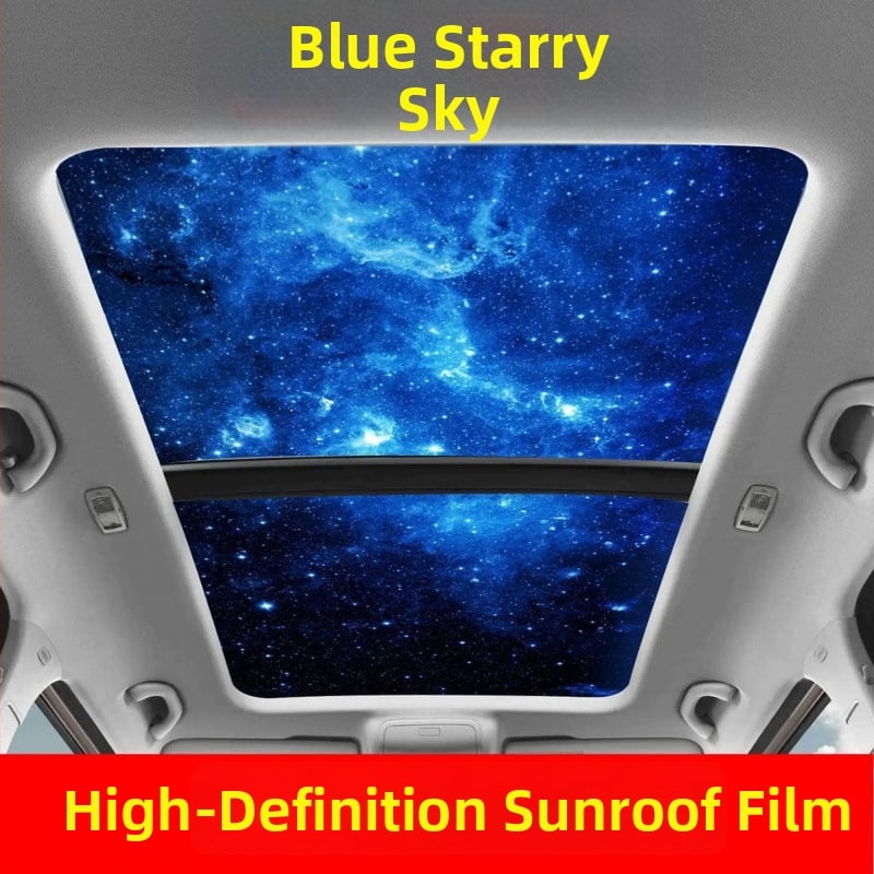 Εσωτερικό αυτοκόλλητο αυτοκινήτου για πανοραμικό ηλιοροφή – 3D θερμική μόνωση, καλλιτεχνικό μοτίβο, μαγνητική εγκατάσταση