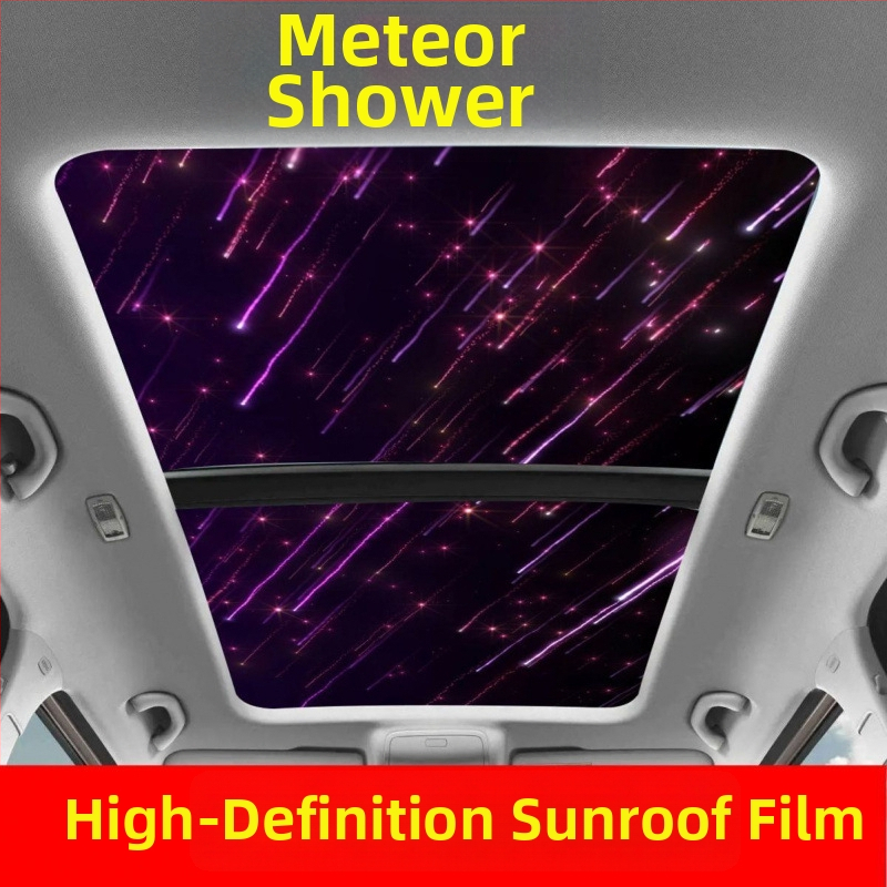 Εσωτερικό αυτοκόλλητο αυτοκινήτου για πανοραμικό ηλιοροφή – 3D θερμική μόνωση, καλλιτεχνικό μοτίβο, μαγνητική εγκατάσταση