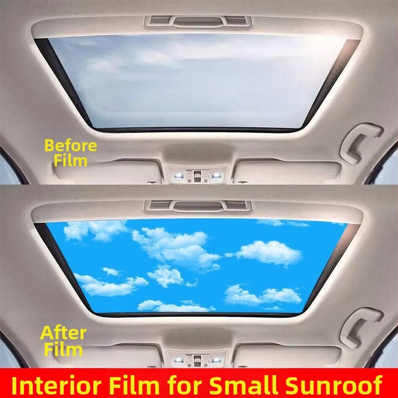 Εσωτερικό αυτοκόλλητο αυτοκινήτου για πανοραμικό ηλιοροφή – 3D θερμική μόνωση, καλλιτεχνικό μοτίβο, μαγνητική εγκατάσταση