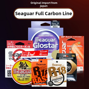 Seaguar fluorokarbon glavna linija i vodilna linija za ribolov (set 10 kom.)