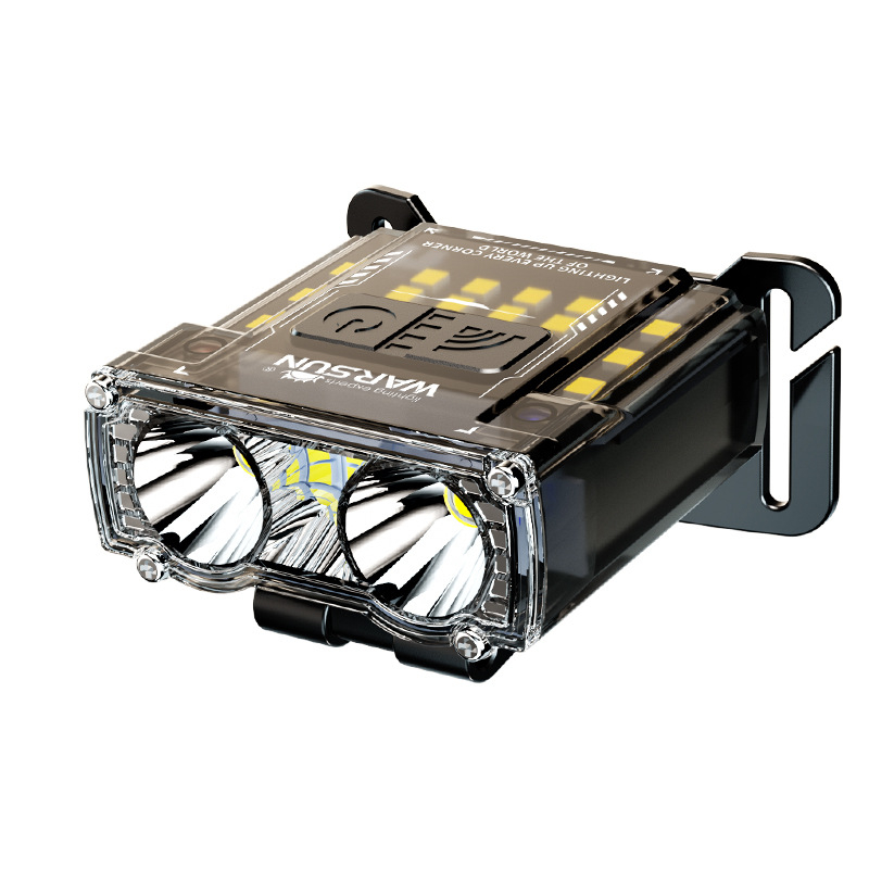 G7 Far cap pentru pescuit nocturn, LED, alimentare pe baterie, fascicul de 300 m, autonomie 36 h, rezistent la apă