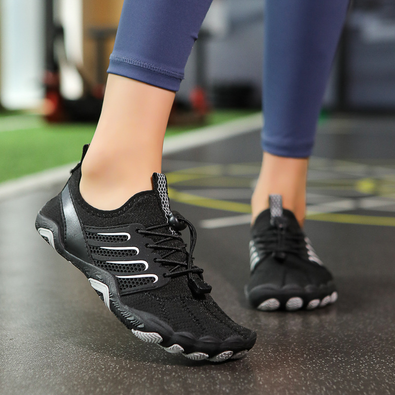 Unisex cipele za plovidbu rijekom – otporne na rezanje, brzo sušeće vodene cipele, gornji dio od Lycra Stretch tkanine, mrežasti unutarnji materijal, EVA srednja potplat, podloga od prirodnog kaučuka, niski profil