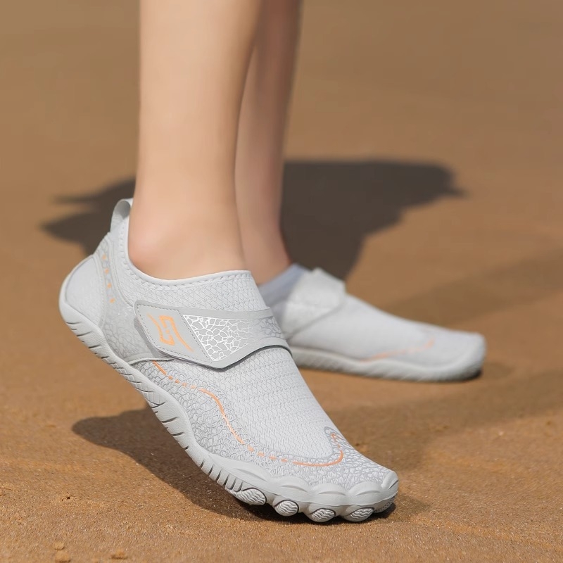 Unisex tenisice za plažu i istraživanje obale – elastična traka za zatvaranje, prozračni mrežasti unutarnji dio, brzo suše, niski gornji dio, gumeni potplat