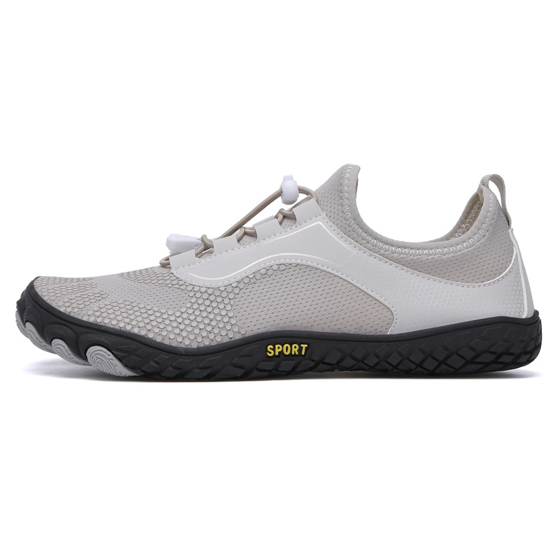 Folyóparti vízicsizma, csúszásmentes talppal, elöl fűzővel, alacsony felsőrésszel, vízben járáshoz