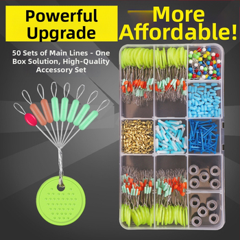 Silicone Space Bean makšķerēšanas komplekts ar peldvietas sēdvietu, osmiņa formas gredzens un galvenā līnija – pilns piederumu komplekts; Izcelsme: Ķīnas kontinentālā daļa