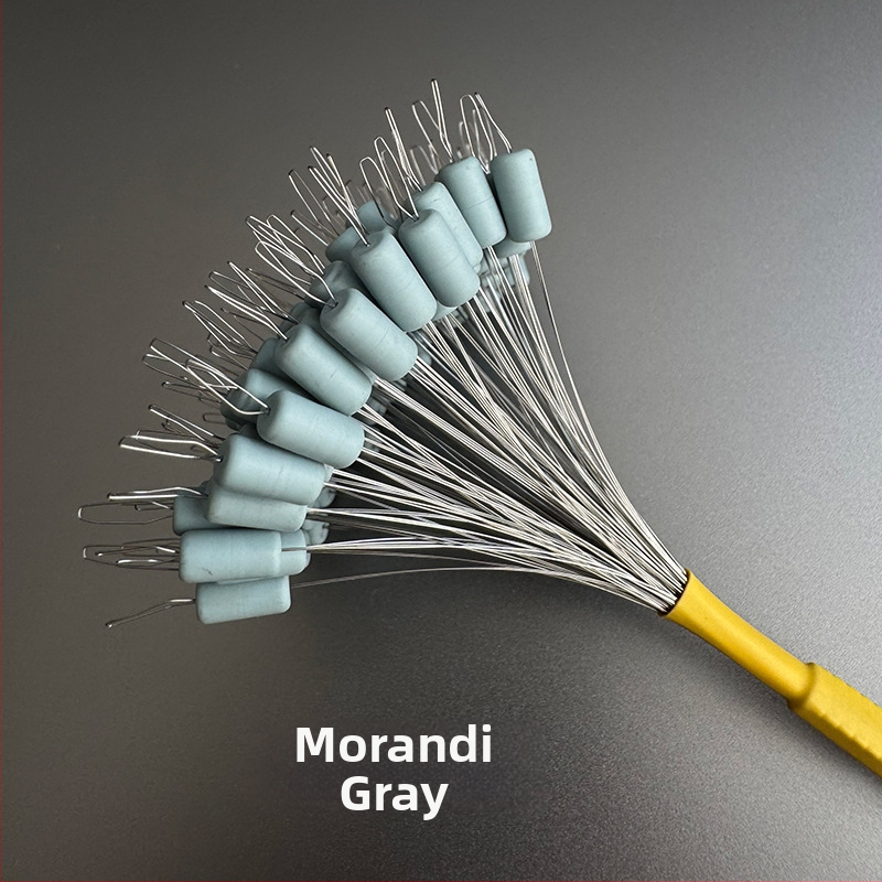 Zvejas piederumi - silikona matēts ovāls bloķēšanas mehānisms, pastiprināts, pret līnijas sapīšanos