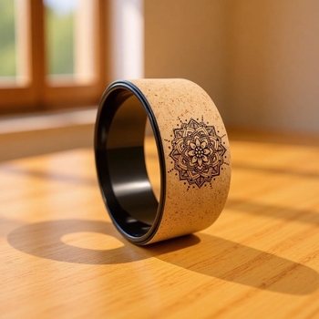 Jógá kiegészítők készlet: parafa sorozat, jóga téglák, jóga kerék, peanut ball, nagy sűrűségű fa jóga oszlop