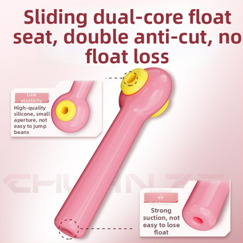 Bez mezgliem silikona space beans komplekts zvejai - Peldoša sēdvieta piederumi, 10 gab.