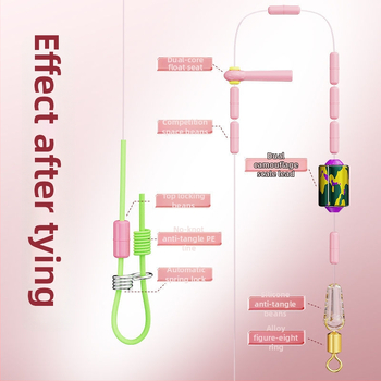 Bez mezgliem silikona space beans komplekts zvejai - Peldoša sēdvieta piederumi, 10 gab.