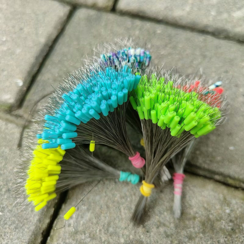 Silikona Space Beans makšķerēšanai, 300 gab., pret sapīšanos