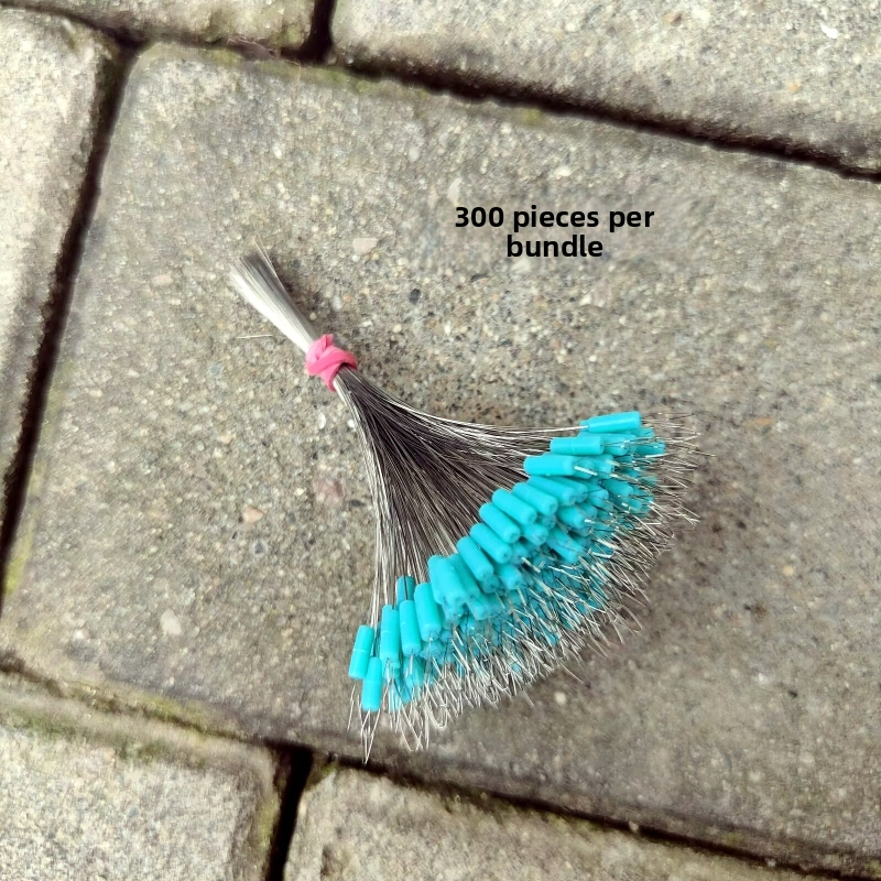 Silikona Space Beans makšķerēšanai, 300 gab., pret sapīšanos