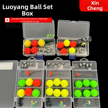 Dobozos horgászkészlet ponty és füves ponty számára – gömb alakú úszó és alsó kiegészítők