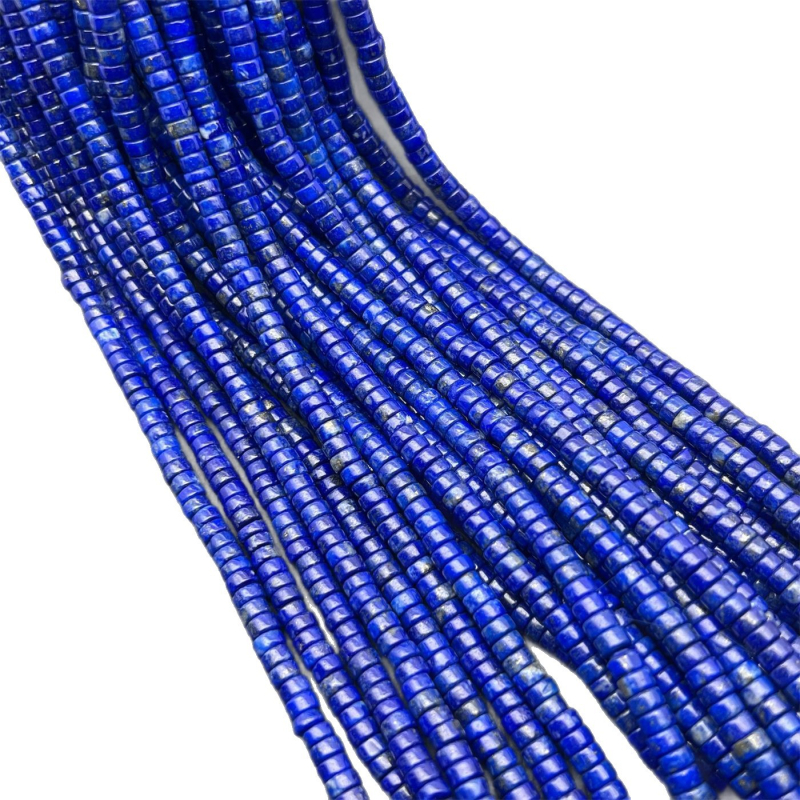 Lapis lazuli slobodne perle – Spacer stil, Han Yan Jewelry, Kod 56231312214214123123, polu završene DIY perle