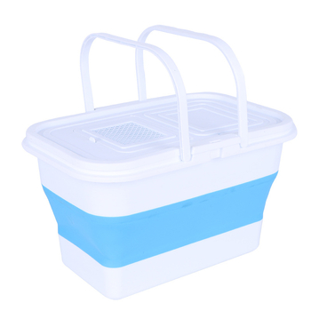 Kushang Összecsukható halas vödör – Szilikon + PP, Eredet: Kína