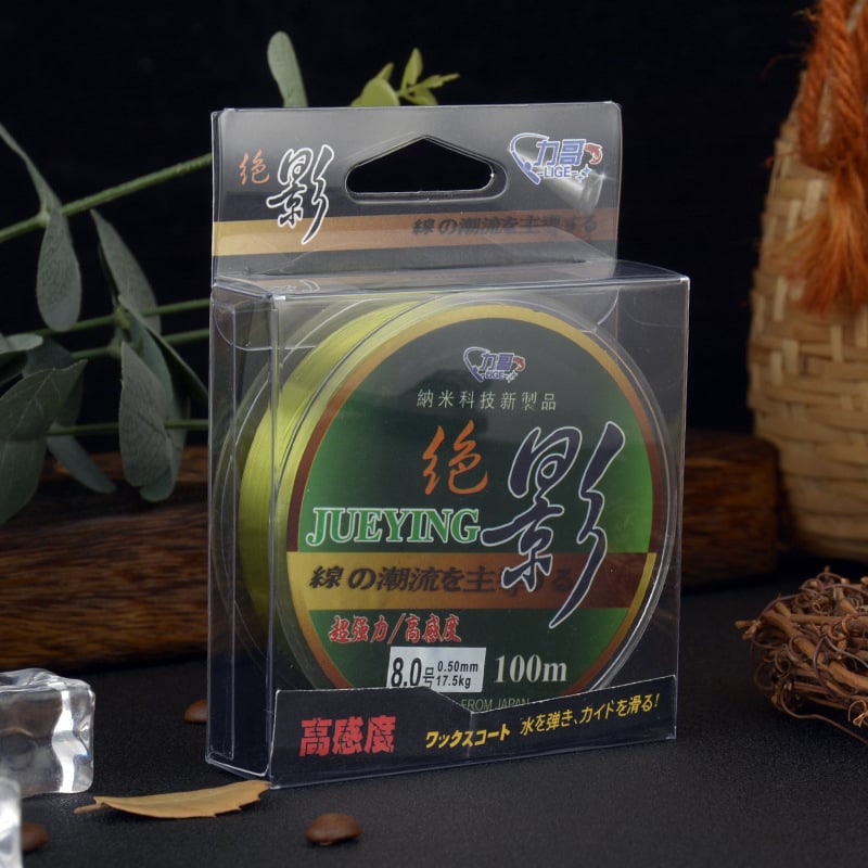 Linie sub-line pentru pescuit din nylon, rezistență puternică, marcă Red Kailong, ambalaj 10 bucți