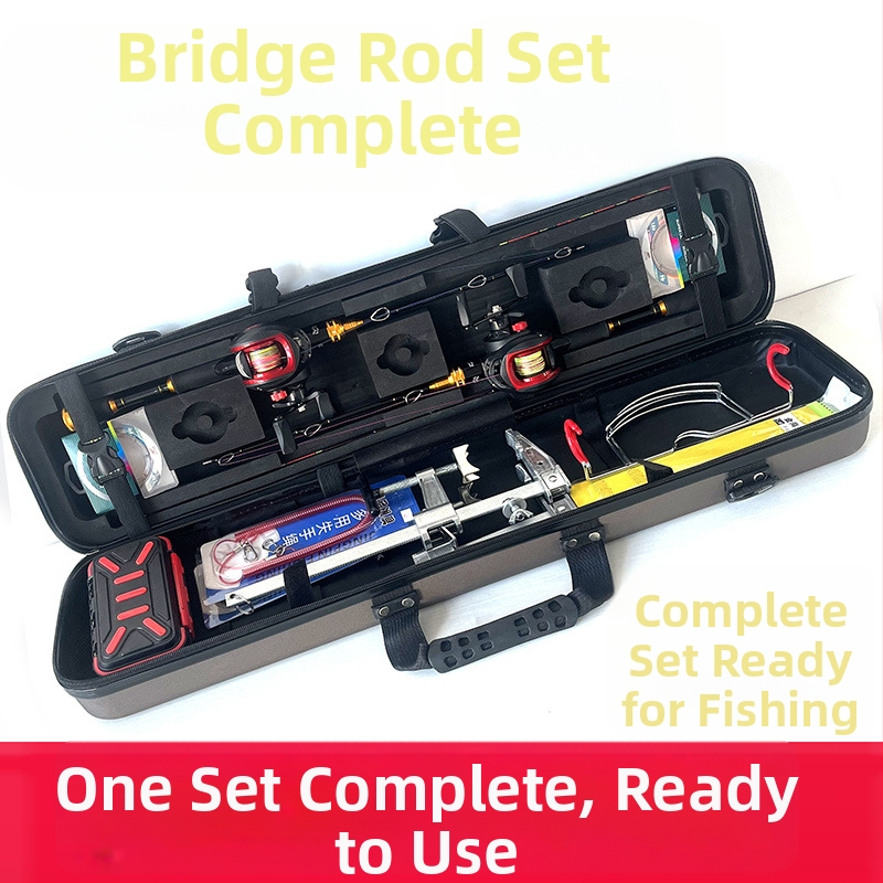 Set de undițe pentru rafting, din aliaj de titan, portabil, cu greutăți din plumb