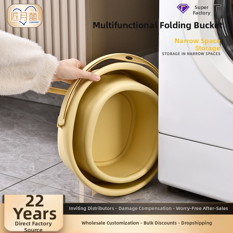 Carpenter plastikinis apvalus kibiras be rankenos; tinkamas šaltam ir karštam vandeniui; svoris 0,5 kg