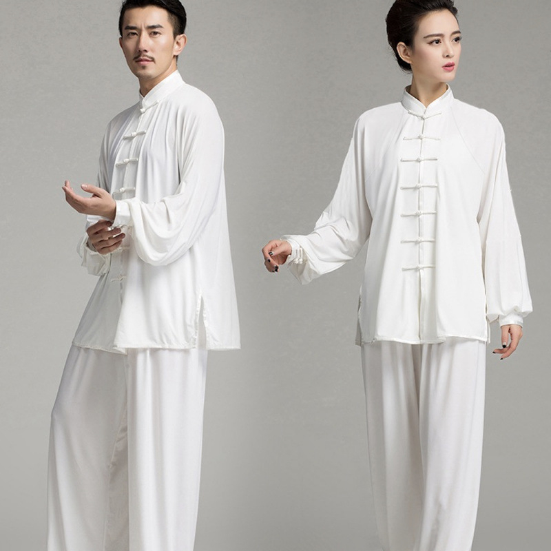 Tai Chi uniforma s broderijom za trening borilačkih vještina, unisex, za odrasle, za jutarnje vježbe u jeseni