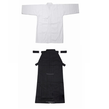 Kendo hakama készlet, uniszex, felnőtteknek, pamut-keverék anyag