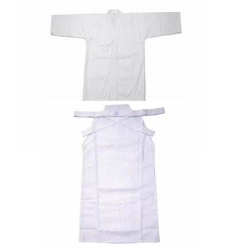 Kendo hakama készlet, uniszex, felnőtteknek, pamut-keverék anyag