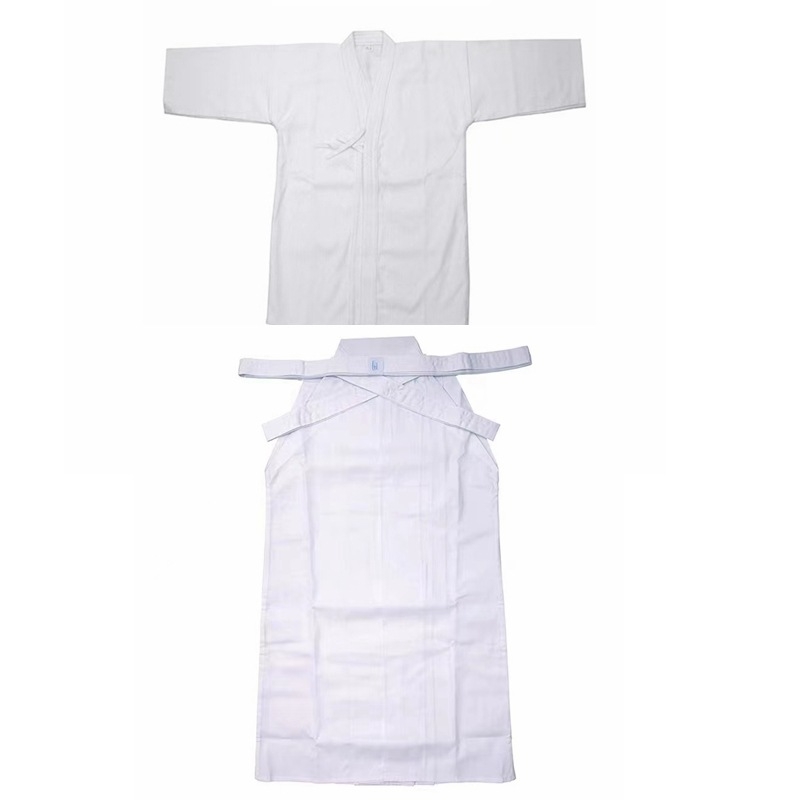Kendo hakama készlet, uniszex, felnőtteknek, pamut-keverék anyag