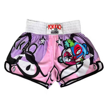 Šorcevi za treniranje Sanda/Muay Thai – Unisex, odrasli, poliester s četiri strane rastezljivosti, podstava 95% poliester