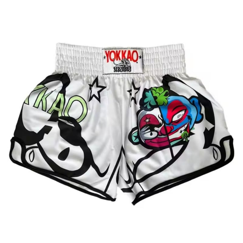 Šorcevi za treniranje Sanda/Muay Thai – Unisex, odrasli, poliester s četiri strane rastezljivosti, podstava 95% poliester