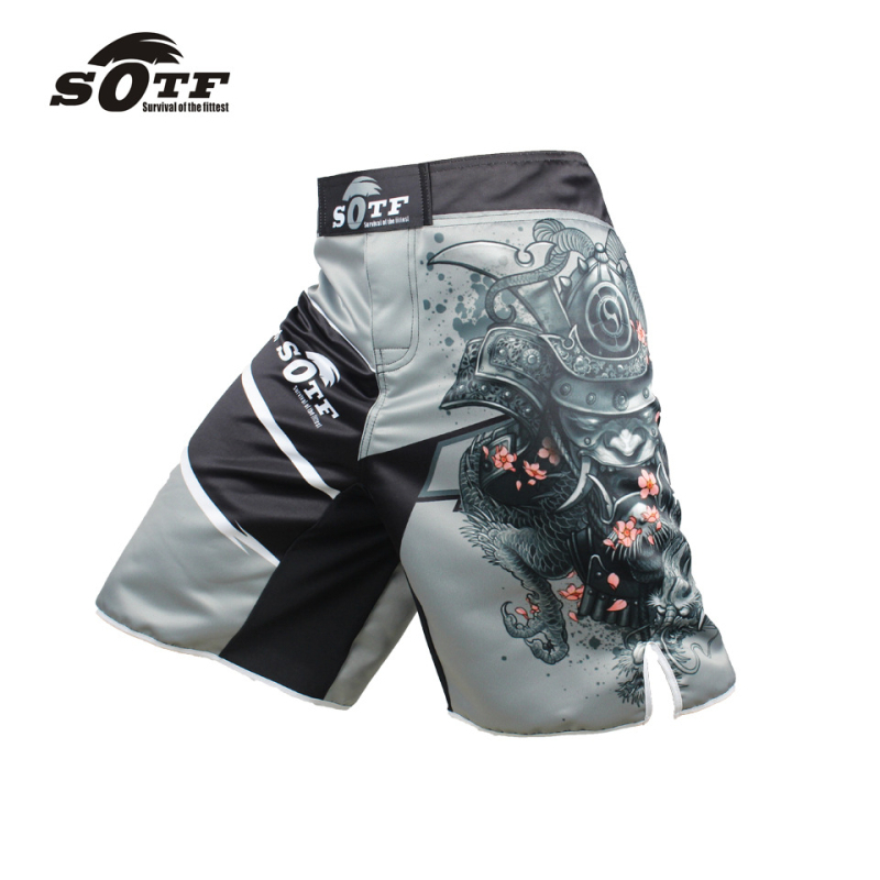 Muške MMA Muay Thai šorceve – trening odjeća, 90% poliester
