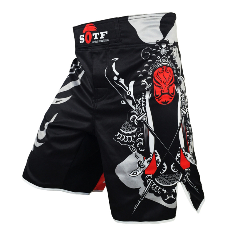 Muške MMA Muay Thai šorceve – trening odjeća, 90% poliester