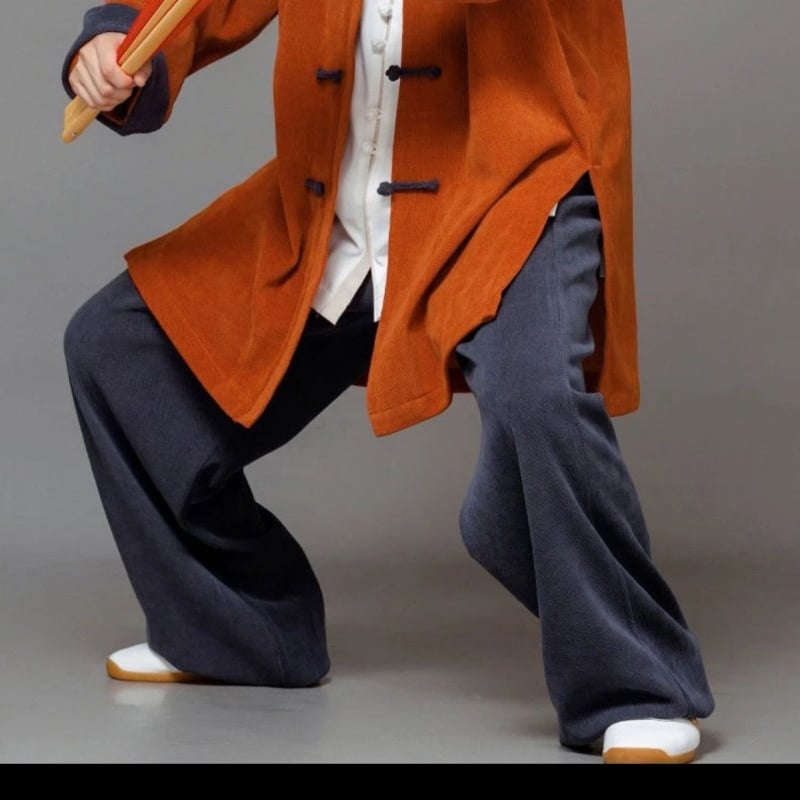 Tai Chi uniforma – Unaprijeđena verzija s osam dijelova brokada, Unisex odrasli, pamuk-linijeni miks, podstava: poliester