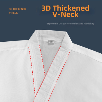 Karates apģērbs pieaugušajiem un bērniem – twill audums, kokvilnas/poliesteru maisījums 80% poliesteris, odas oderes poliesteris, piemērots Taekwondo