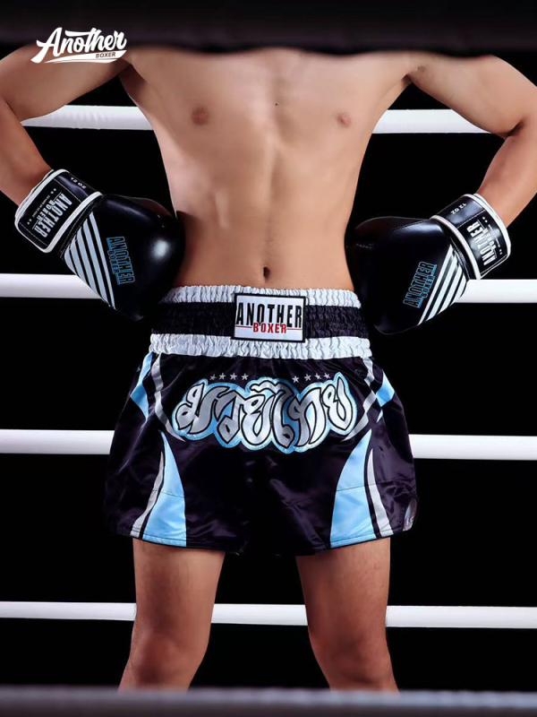 MMA borbene šorceve, tkanina od smjese kemijskih vlakana, 100% poliester, podstava: smjesa kemijskih vlakana, pogodno za Sanda i borilačke umjetnosti
