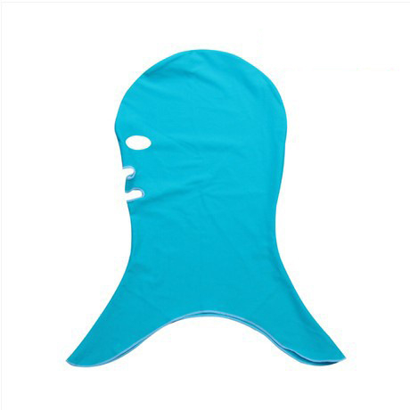 Facekini za potpuno lice za plivanje – najlon, brzo sušenje, tiskani uzorak, model TB01, zaštita od sunca za plivanje