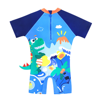 Costum de baie pentru copii, Lemonkid/Lemon Baby, model cartoon, material: amestec fibre chimice, căptușeală: poliester