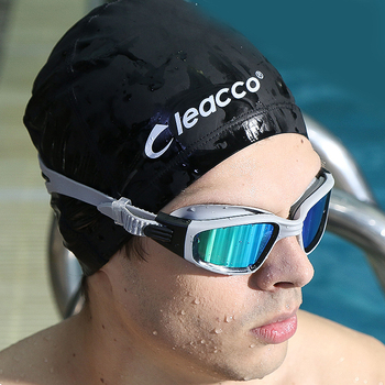 Liku najlonska kapa za plivanje, jednobojni dizajn, unisex za odrasle