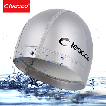 Liku najlonska kapa za plivanje, jednobojni dizajn, unisex za odrasle