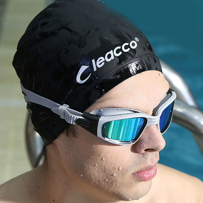 Liku najlonska kapa za plivanje, jednobojni dizajn, unisex za odrasle